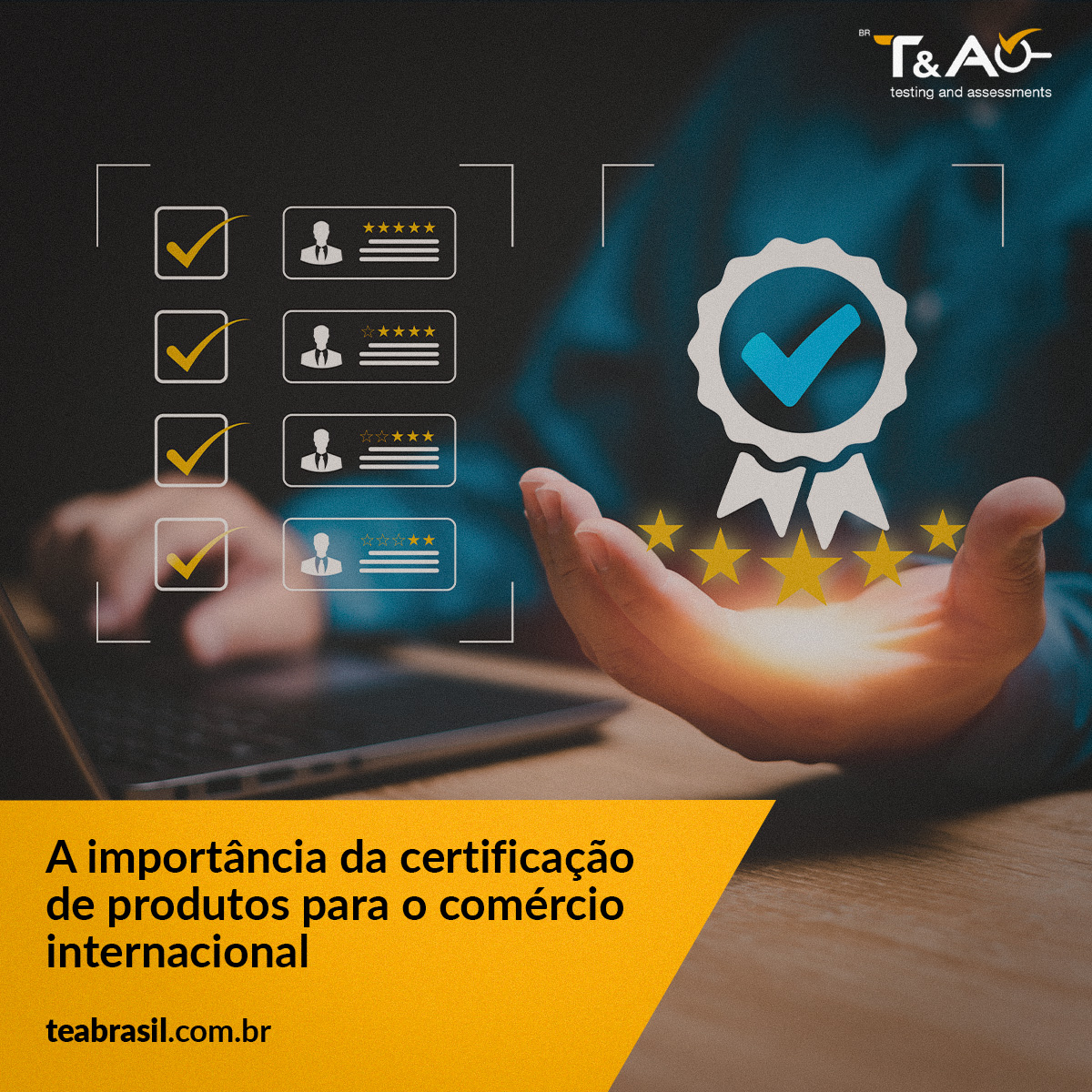 A importância da certificação de produtos para o comércio internacional ...
